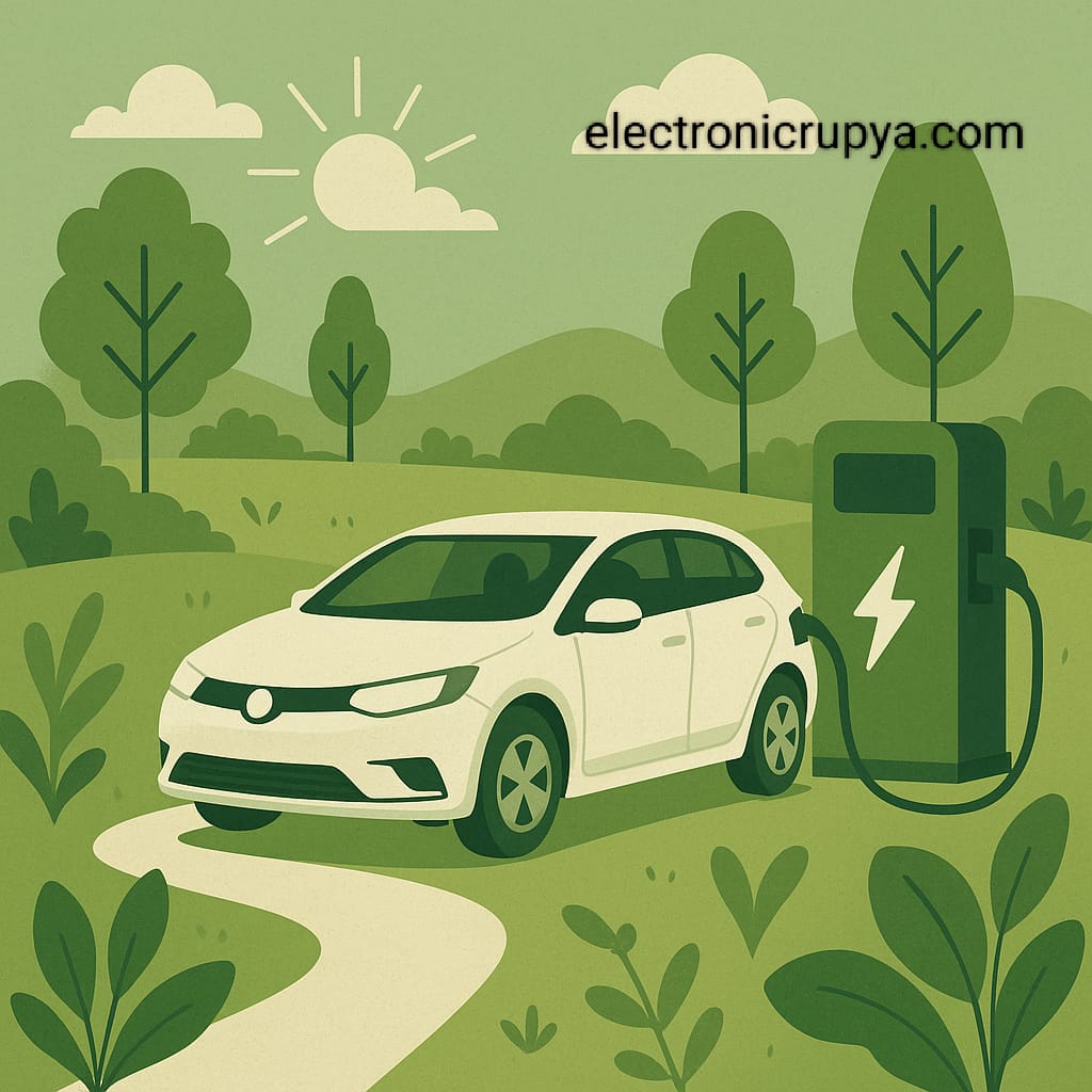 “Driving Green: How Electric Vehicles Are Steering India Toward a Sustainable and revolutionary in 2025